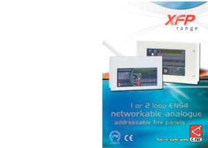 XFP Panel Brochure - Sabre fire